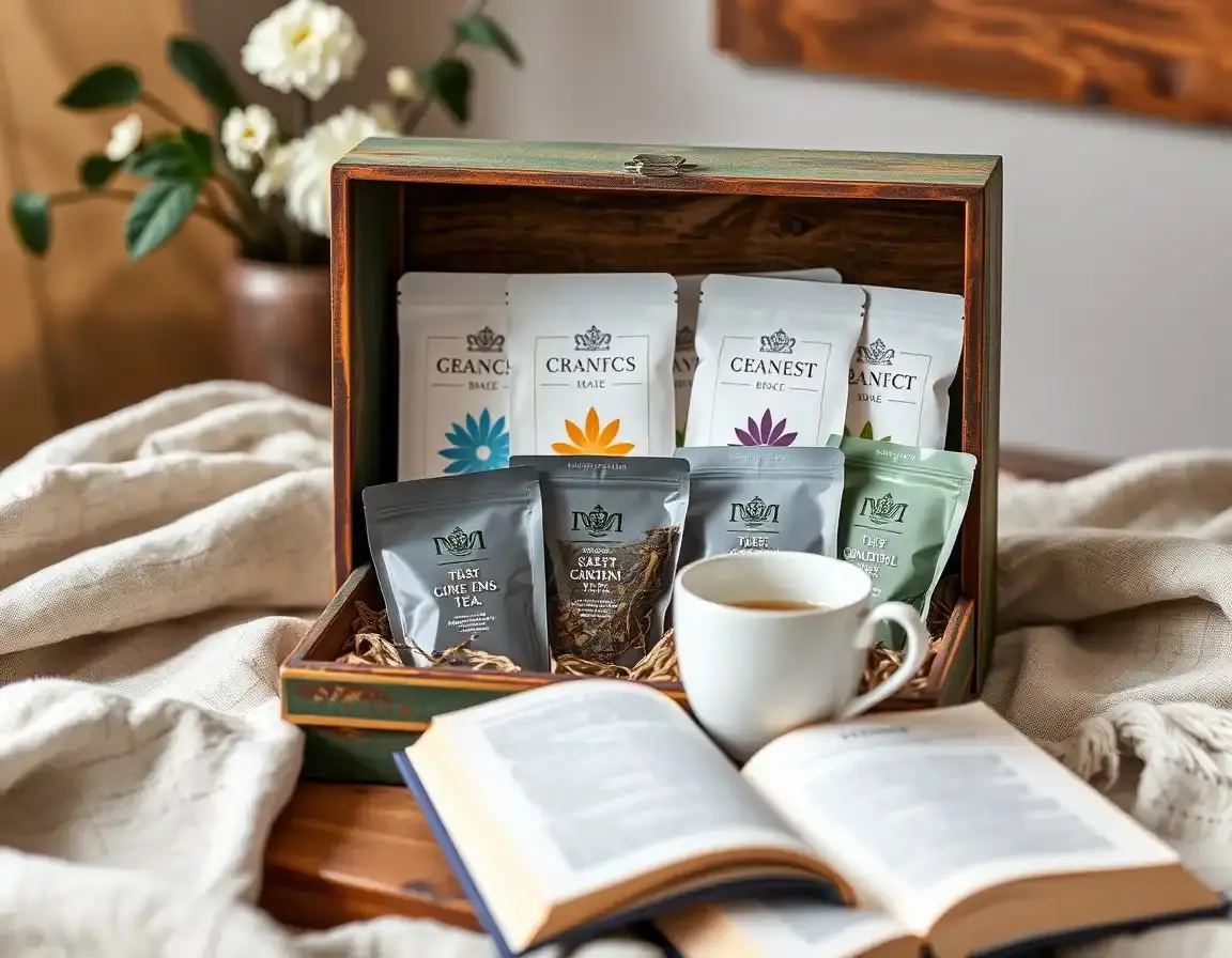 Gourmet Teeauswahl Box für Erzieherin