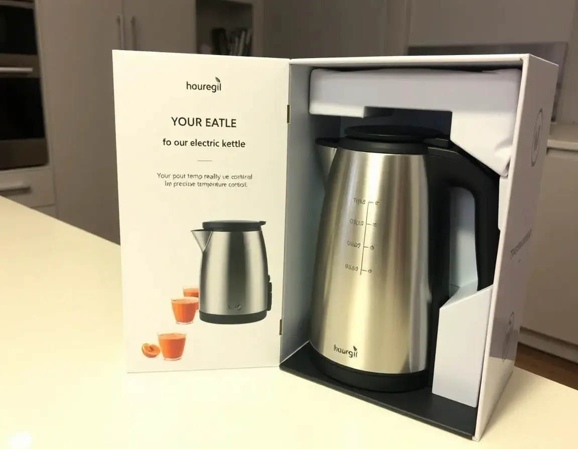 Wasserkocher mit Temperaturkontrolle