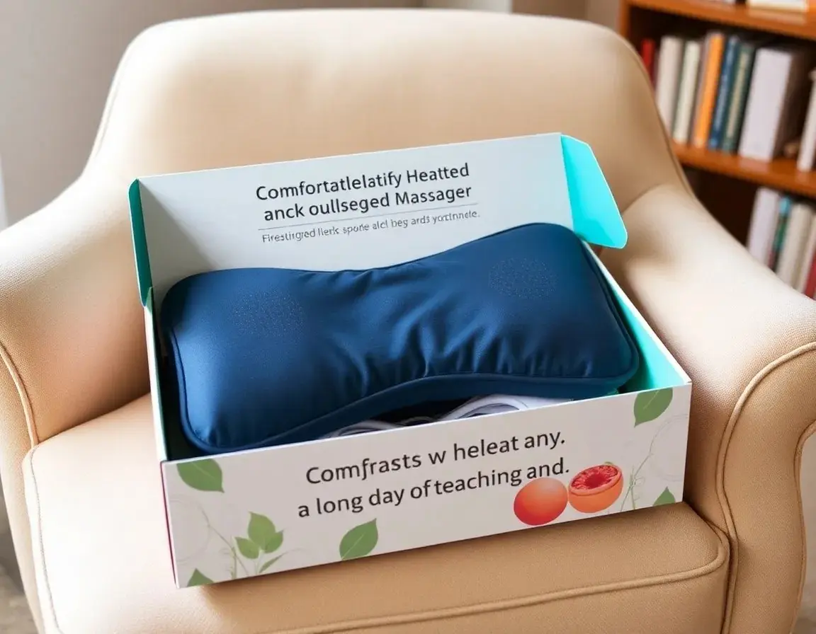 Beheiztes Nacken- und Schultermassagegerät