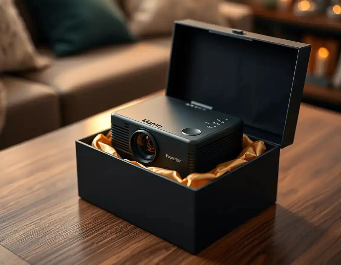 Tragbarer Mini-Projektor