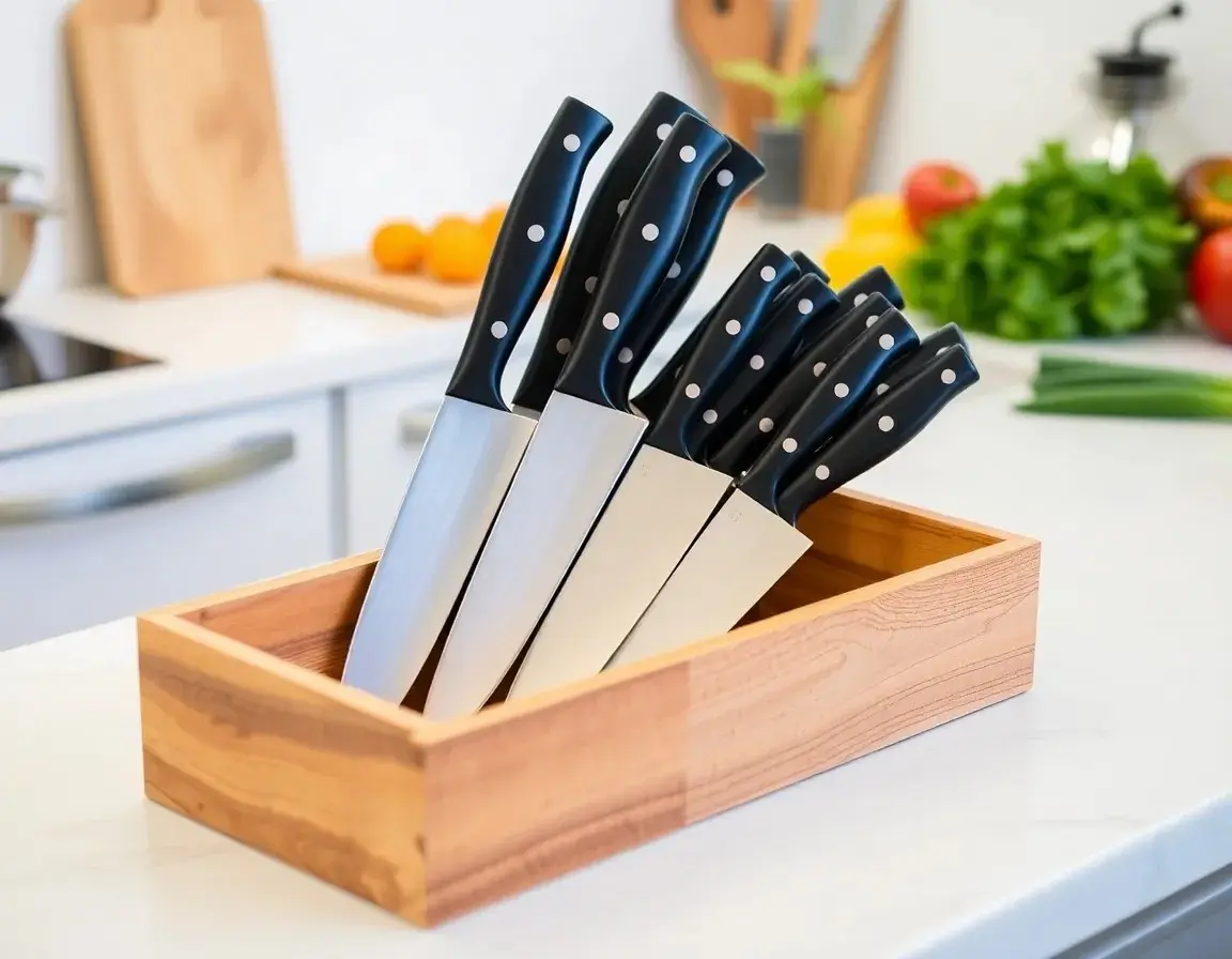 High Carbon Steel Kochmesser-Set