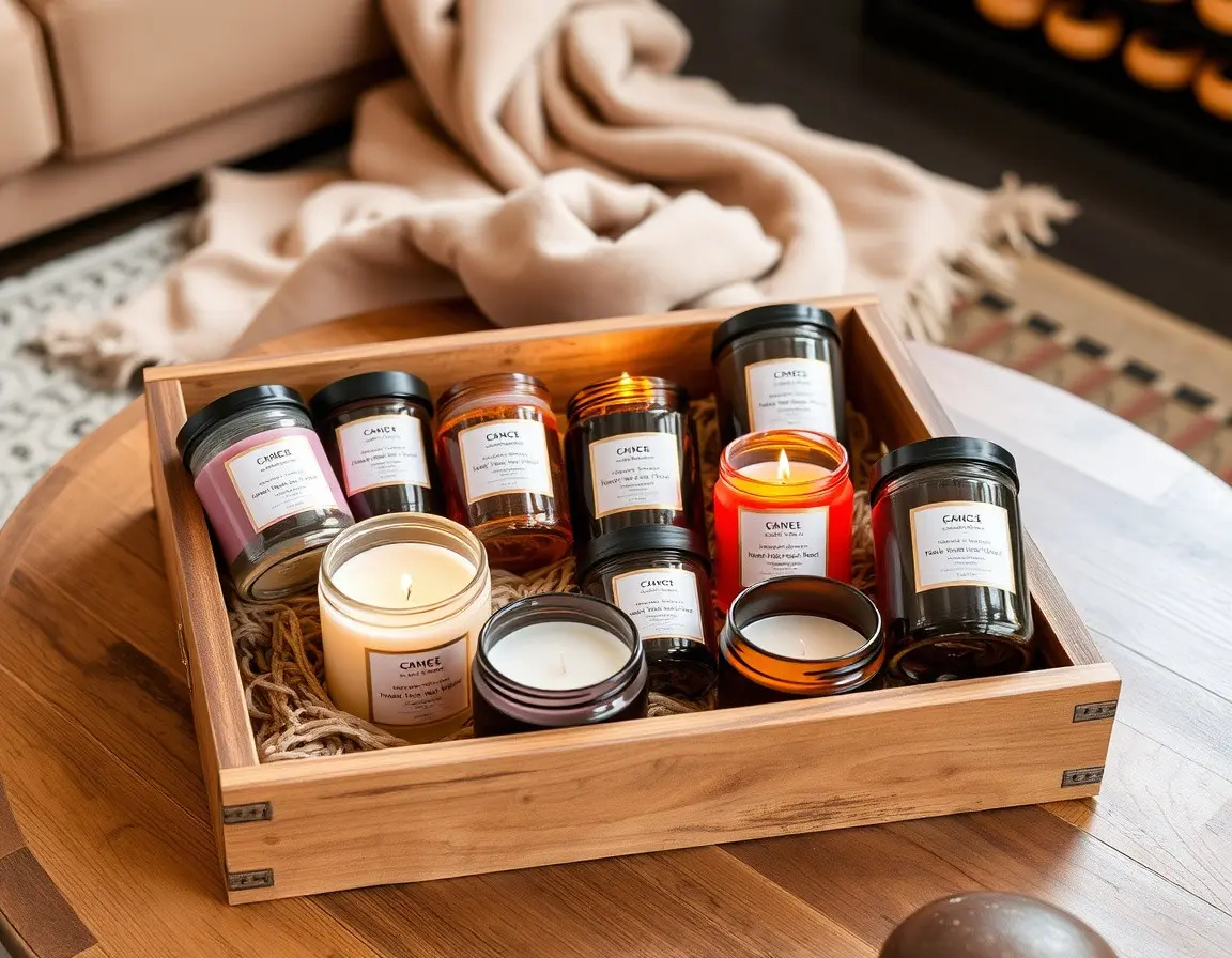 Aromatherapie Kerzen-Set