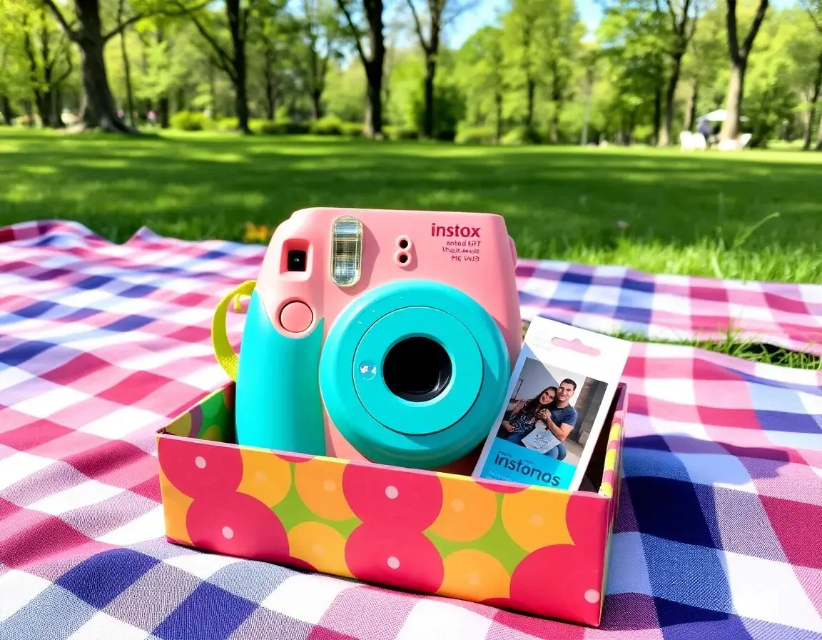 Kompakte Sofortbildkamera