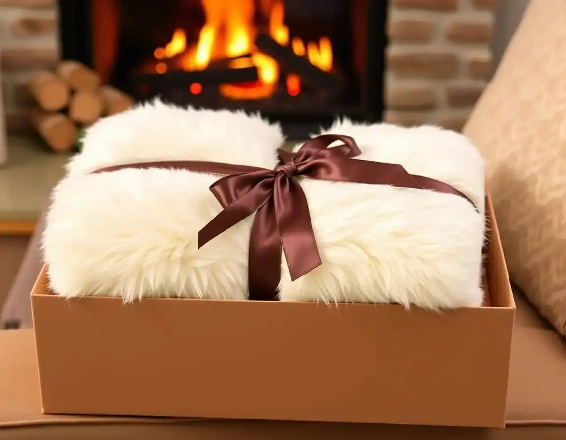 Cozy Faux Fur Blanket Throw