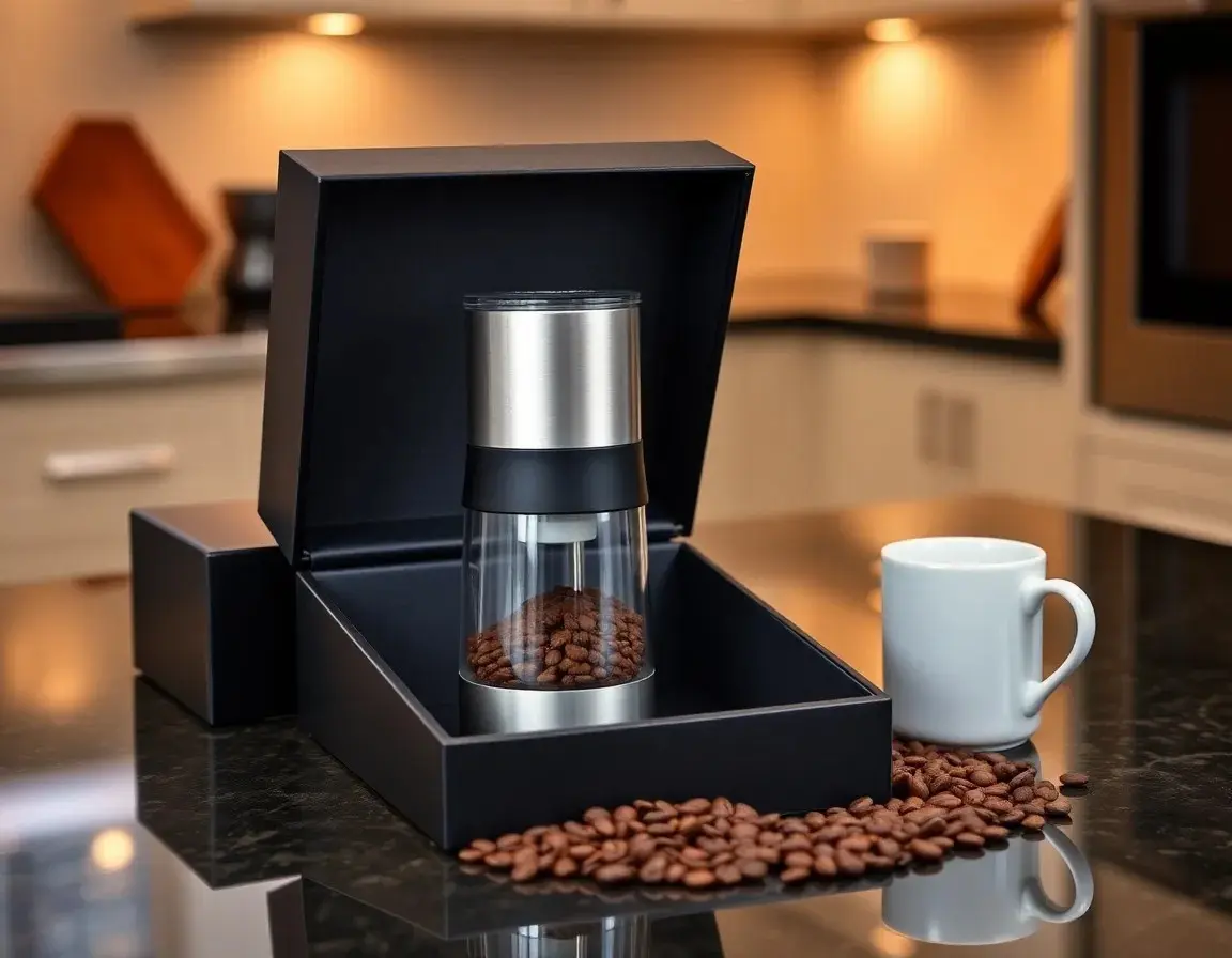 Elektrische Kaffeemühle mit Mahlwerk