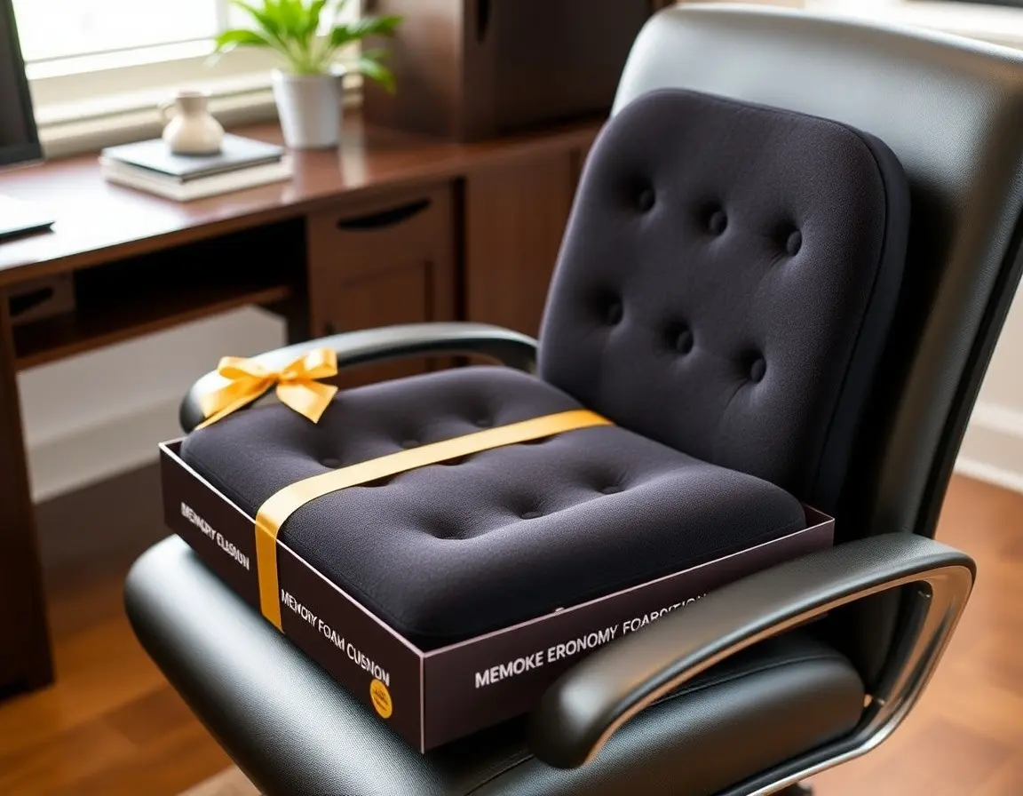 Ergonomisches Memory Foam Sitzkissen