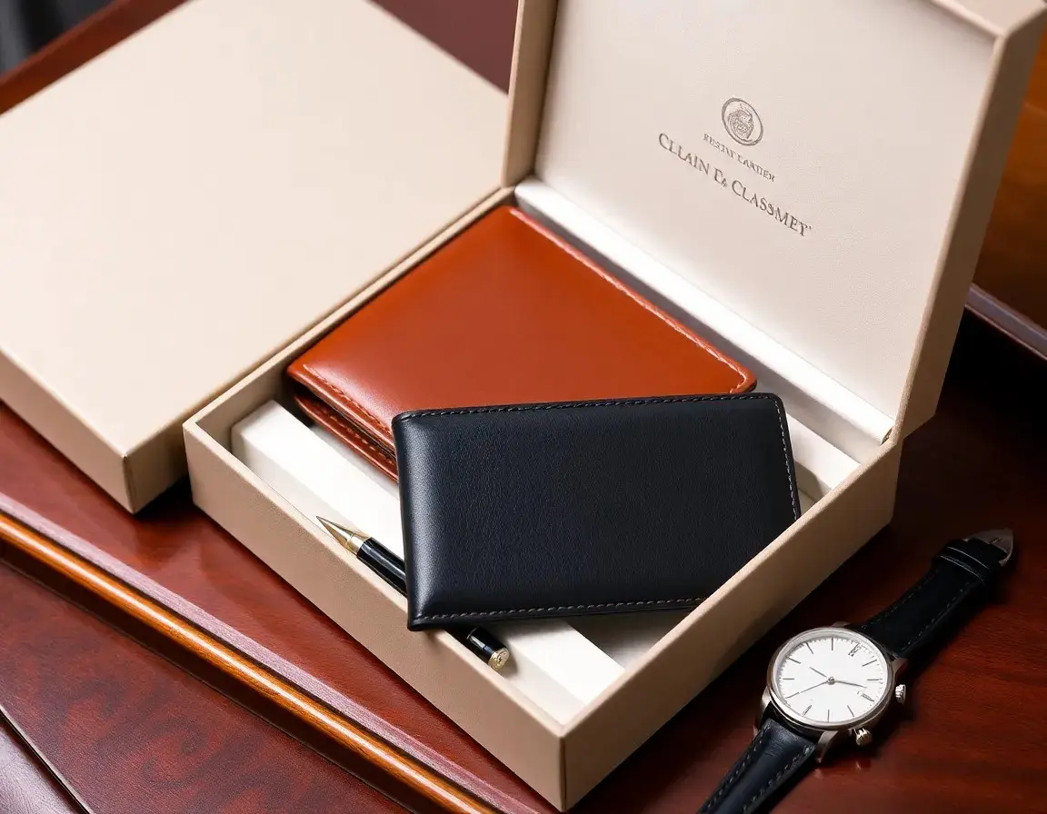 Echtes Leder Portemonnaie