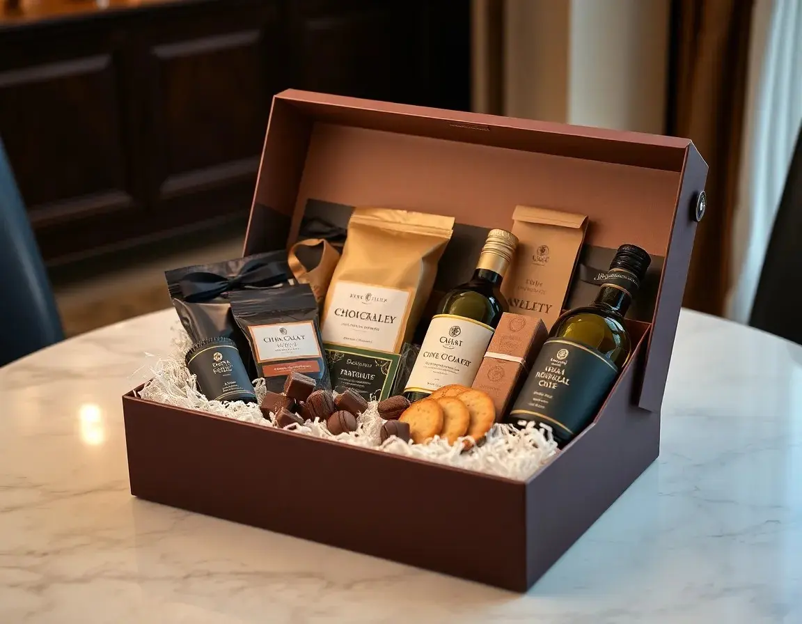 Europäische Gourmet-Geschenkbox