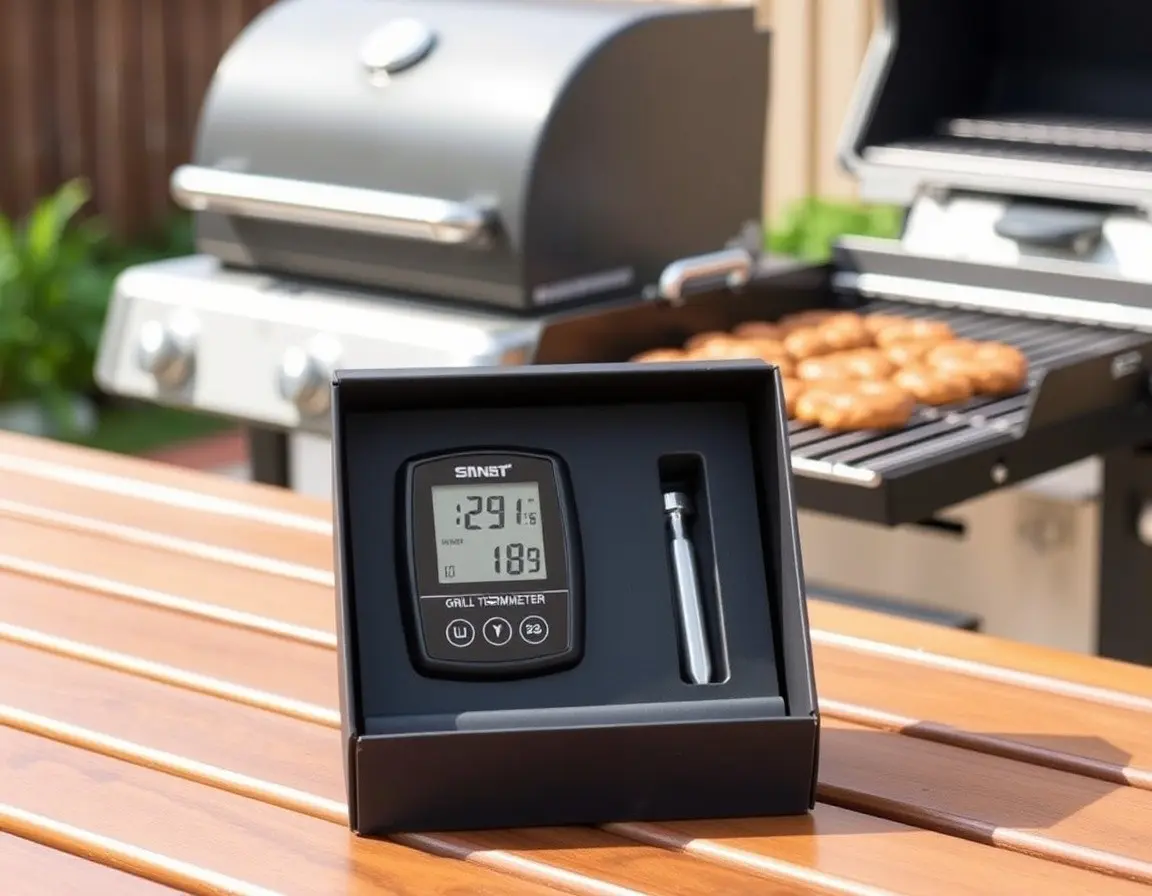 Smart Grill Thermometer Wireless