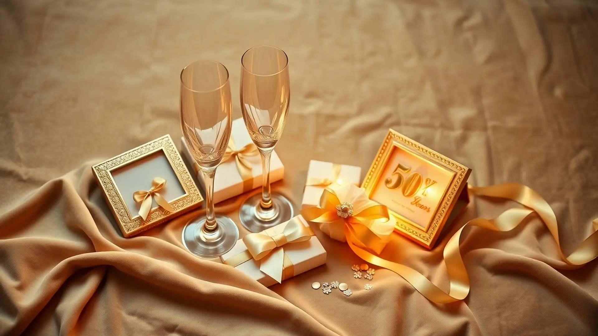 Das perfekte Geschenk Goldene Hochzeit: 10 einzigartige Ideen für den 50. Hochzeitstag