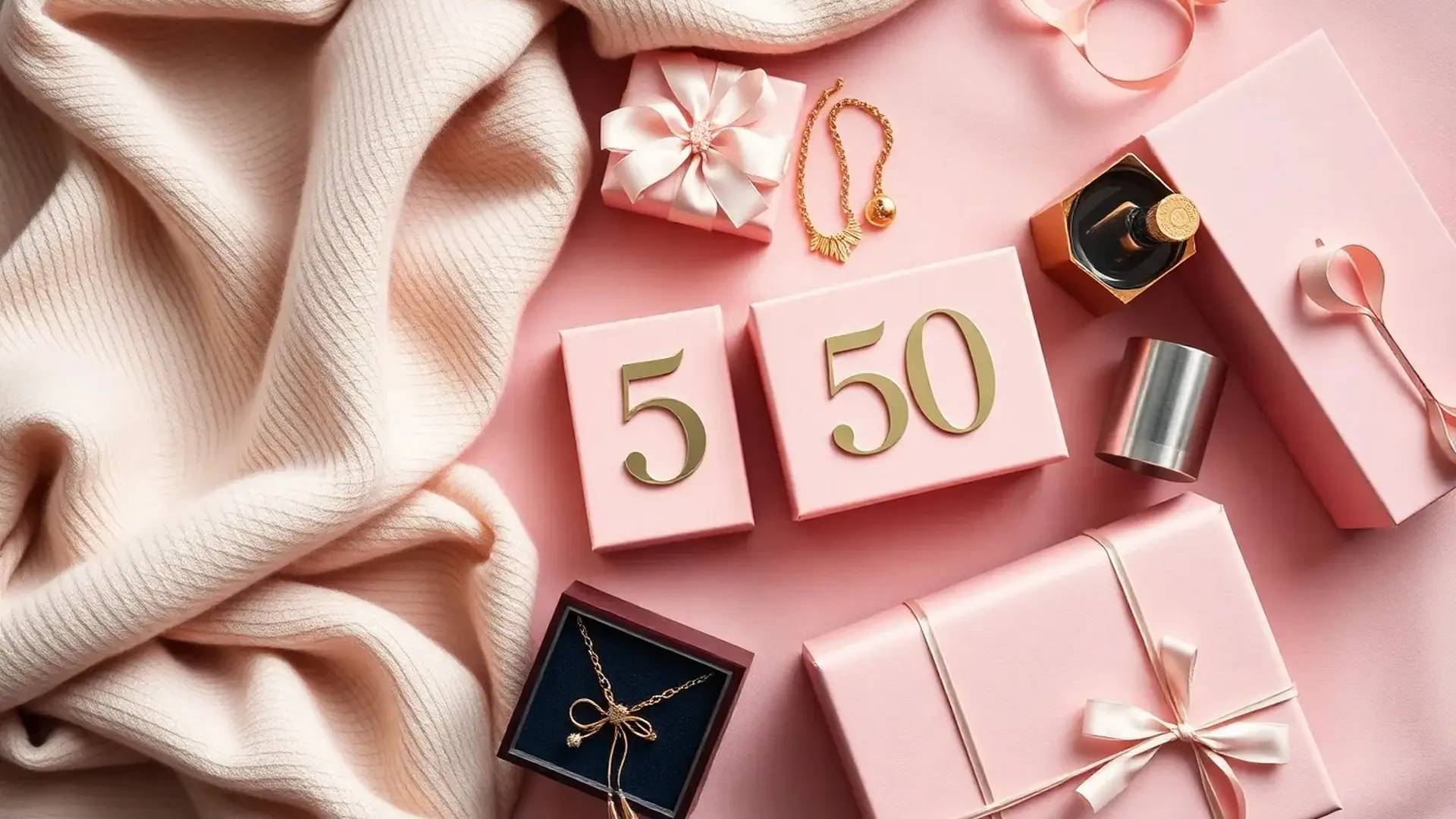 Das perfekte 50 Geburtstag Frau Geschenk finden: 10 luxuriöse und einzigartige Ideen!
