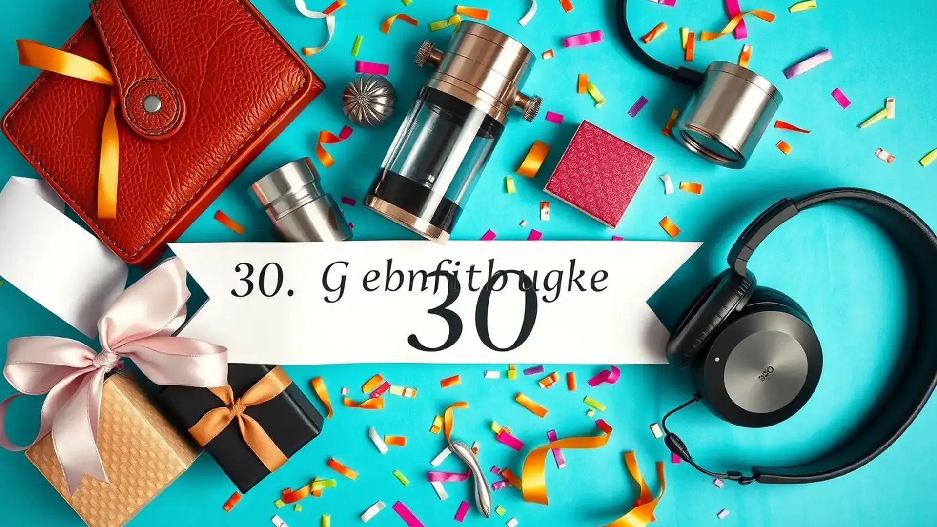 Das perfekte Geschenk zum 30. Geburtstag: 10 coole Ideen, die echt ankommen
