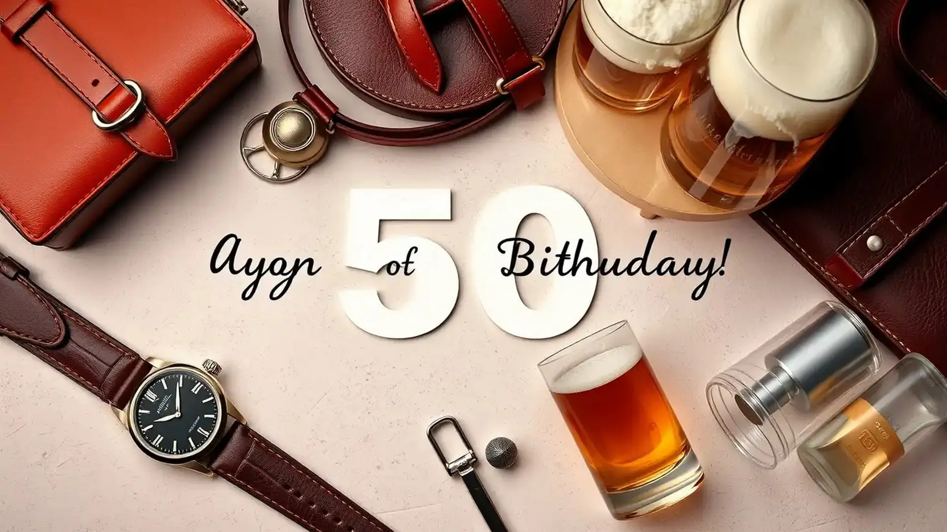 Geschenke zum 50 Geburtstag: 10 Ideen, die das Herz höher schlagen lassen