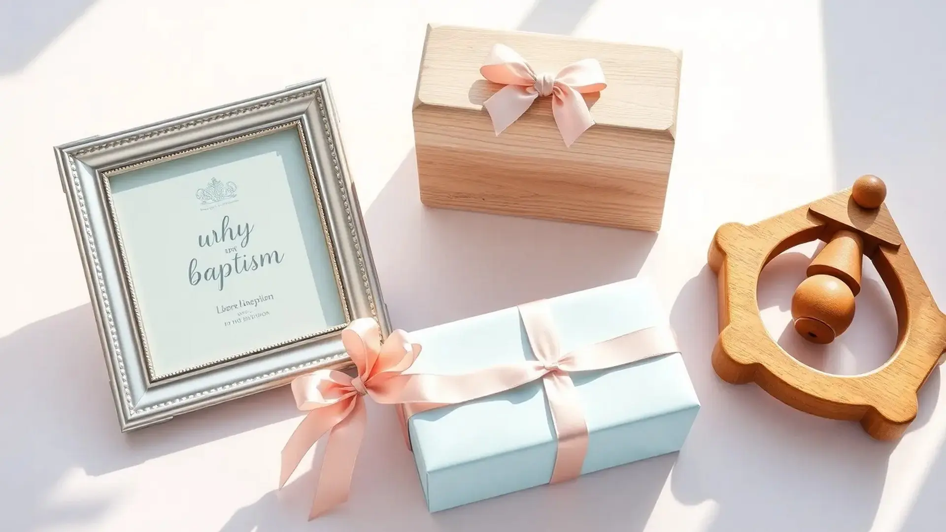 Die 10 besten Geschenke zur Taufe: Was wirklich zählt